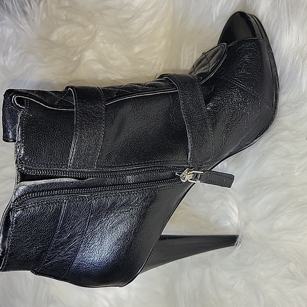 Leather Ankle Boot Heels - image 3